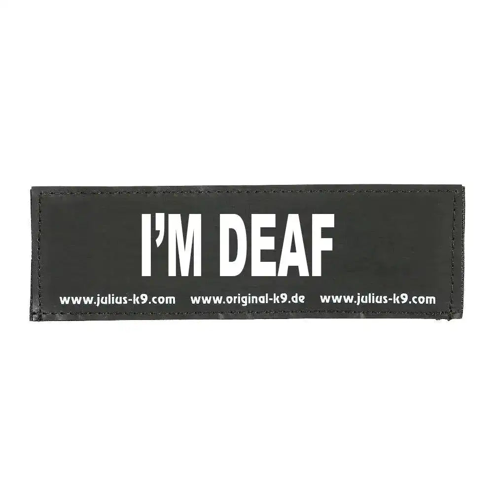 Julius-K9 Interchangeable Hook & Loop Patches, 1 Pair