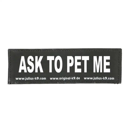 Julius-K9 Interchangeable Hook & Loop Patches, 1 Pair