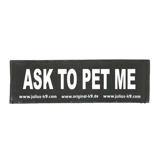 Julius-K9 Interchangeable Hook & Loop Patches, 1 Pair