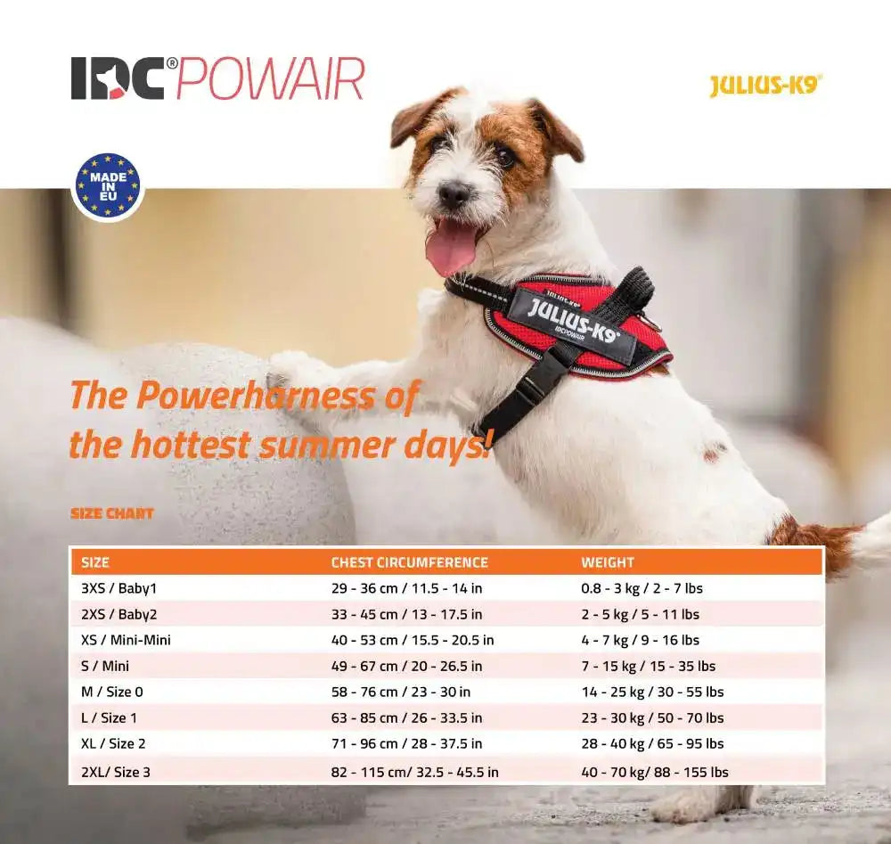 Julius-K9® IDC® Powair harness